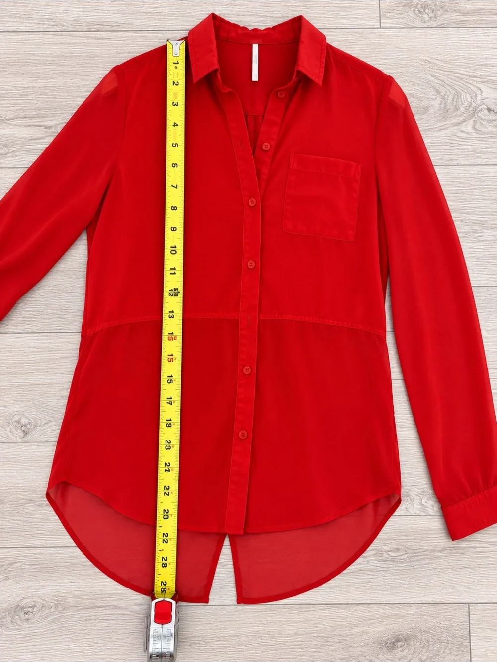 Free People lightweight red